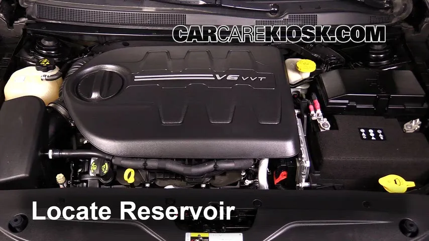 2016 Chrysler 200 S 3.6L V6 FlexFuel Windshield Washer Fluid